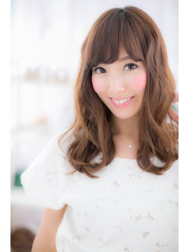 ヘアアンドビューティー ミック(Hair & Beauty miq) ゆるふわカールの愛され☆フェミニンb(miq阿佐ヶ谷)