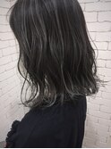 ゆるふわボブ × ハイコントラストハイライト