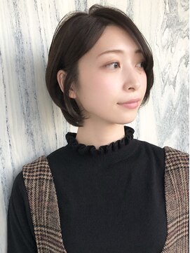 ランベリー(LANVERY) 【LANVERY】大人可愛い小顔ショート[黒髪]