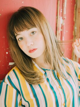 クライブヘアー 佐倉店(CRiB hair) ハイトーン×セミロング