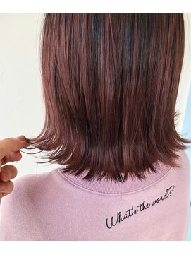 テクライズ 豊橋店(TECHRISE) カシスピンクバレイヤージュ