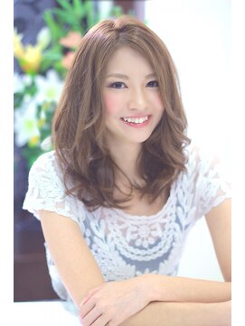 エピス モア 麻生2号店(epice more) スタイリング簡単♪ルーズウェーブセミディ