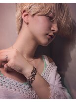 シーン(sCene) ☆sCene茨木☆ 金髪ショート 下防