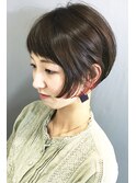 【morio池袋】愛されワンサイドショートボブ