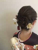 ピンキーウエスト&nbsp;和装ヘアセット