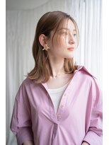 マグノリア オモテサンドウ(MAGNOLiA Omotesando)&nbsp;大人かわいい。ぱらっと前髪の柔らかストレートパーマ・担当KAYO