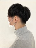 メンズカット/ツーブロック/センターパート