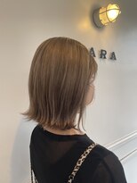 サラ ビューティー サイト 古賀店(SARA Beauty Sight)&nbsp;ボブ/透明感ベージュ