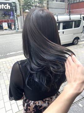 アンビエンテ(ambiente) インナーカラー　ブルー【坂根】