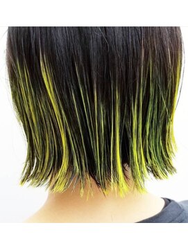 ミュー(Mu) 地毛を活かしたプレイングカラー