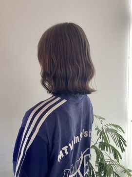 コードフルール(CODE Fleur) 切りっぱなし×グレージュカラー☆