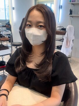 ケリーアン 太田(kelly.un) 大人かわいいレイヤーミディ / お顔まわりレイヤー / 群馬太田