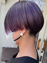 フリースタイル(Free Style)&nbsp;ショートスタイル×アンブレラカラー【筑西市】