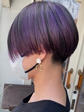 フリースタイル(Free Style) ショートスタイル×アンブレラカラー【筑西市】