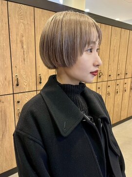 ザレミー(THE REMMY) マッシュショート/ショートバング/ベージュカラー