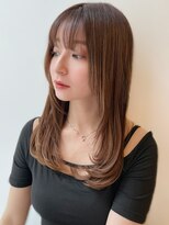 シティーバイローウェ 表参道(City/louwe)&nbsp;テラコッタ/小顔見せ顔周りレイヤー/【表参道】