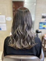 プライズ 池袋店(prize) 透明感シルバーアッシュグレージュカラー