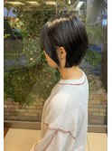 切りっぱなしボブ