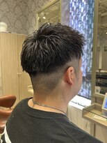 ビス リアン 川口店(Vis lien) メンズフェードカット爽やかパーマ短めツーブロック