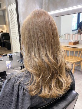 エイト 池袋店(EIGHT ikebukuro) 【EIGHT 池袋】イルミナ×ブリーチなし透明感ベージュ