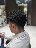 ビジネススタイル×リバースパーマ