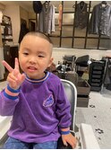 【LUDLOW　BLUNT】キッズカット　幼児　小学生　バズカット坊主