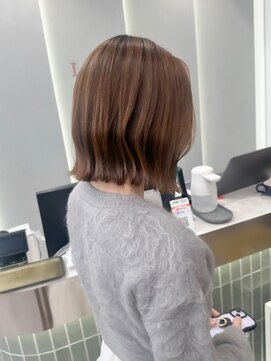 ロンド ブランシュ 錦糸町北口(Lond blanche) ◎メルティカラー似合わせカットくびれボブ 韓国 錦糸町