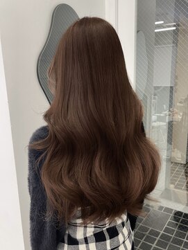 アイシー 表参道(ICY) ブリーチダブルカラーのチョコレートブラウン