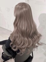 ネハス ナガオカ(nehus.nagaoka)&nbsp;ブリーチ/イメチェン/ホワイトブロンド/外ハネボブ/美髪