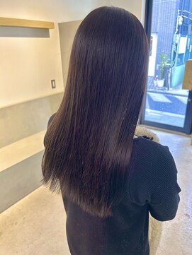 エイト 三軒茶屋店(EIGHT) 【EIGHT sangenjaya 三軒茶屋】ラベンダーグレージュ /髪質改善