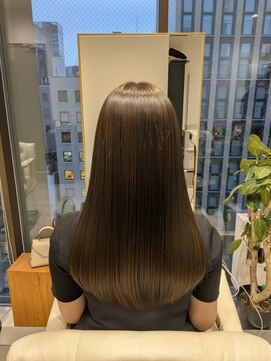 ルピナ(Lupina) 髪質改善ストレート+メテオカラー