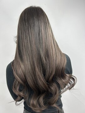 ベルグローアルファ(BELLE GROW ALPHA) レイヤーカット/ミルクティーグレージュ/ダブルカラー/エクステ