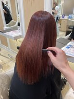 アッシュ 中目黒店(Ash)&nbsp;髪質改善カラー×チェリーレッド
