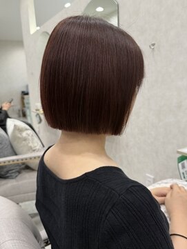ロエン 西岡崎店(ROEN) ボブ/タイトボブ/ぷつっとボブ/ピンクブラウン