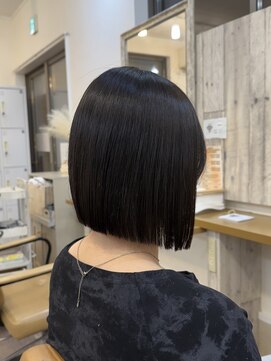 セブンルックス モカ 宇都宮鶴田店(7LOOKS mocha) タッセルボブ