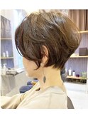 骨格補正ショート×小顔[六甲/髪質改善/白髪ぼかし]