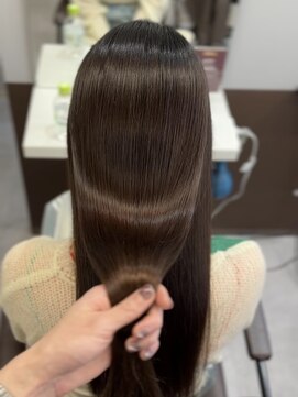 コビーバイジーナ 梅田茶屋町(Coby by Zina) 手で乾かすだけで艶髪に＊髪質改善ストレート