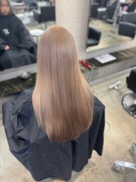 ペレ 栄店(PELE) クラゲヘアー/小顔に見せるヘア/ココアベージュ/栄