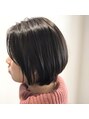 アグ ヘアー リオ 本川越店(Agu hair rio)&nbsp;大人ボブ☆少しレイヤーを入れて首元をスッキリ柔らかい印象に！