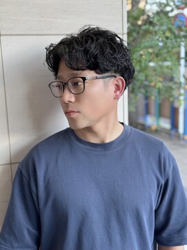 エルパティオ(EL PATIO) ニュアンスパーマ × ツーブロ