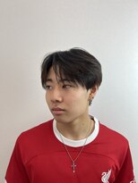 ステージ(STAGE)&nbsp;ダウンパーマ　ニュアンスパーマ　センターパート