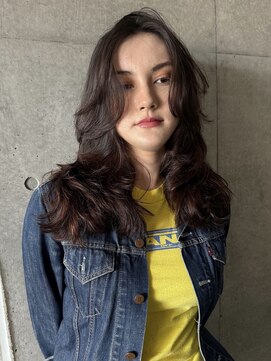 ナループロアボタン(Nalu pu loa BOTAN) 海外レイヤーカット/重めレイヤーカット/かきあげ前髪