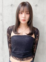 ニューヨークニューヨーク ピオレ姫路店(NYNY)&nbsp;顔まわりレイヤー×艶髪透明感ミディアム