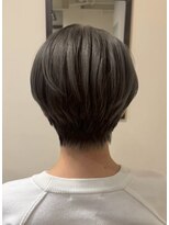 リコ ヘアー(Lico Hair)&nbsp;オリーブグレージュカラー×メリハリショート