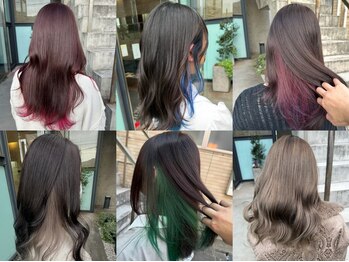 rogue.【ローグ】の写真/【20～30代に人気】デザインカラーは[rogue.]で＊トリートメントの組み合わせでダメージレス施術も叶う◇