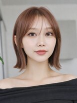 オーラ オモテサンドウ(Aura omotesando)&nbsp;前髪なし風カシスくびれボブ