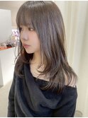 透け感カラー/ナチュラルレイヤー