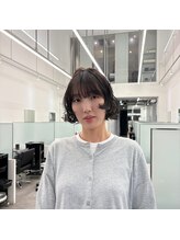 ニトバイアンキシム ボブ(nit by AHNKISM)&nbsp;ボブに飽きた方オススメ♪ボブパーマ◎