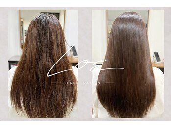 ロエ(LOE)の写真/湿気によるくせ毛広がりパサつきも解消◎艶感のある自然なストレートで朝が楽に♪