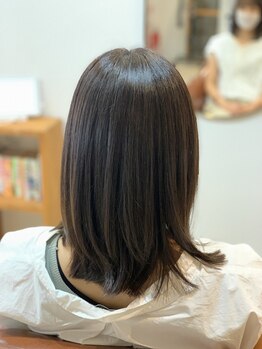 ヘア サロン ペチカ(hair salon petica)の写真/至福のひとときを！柔らかな指通りと、さらさらヘアーを実感してください◎